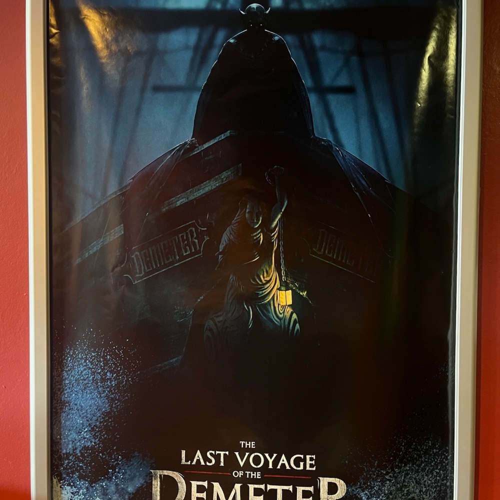 Last Voyage of the Demeter Movie theater poster